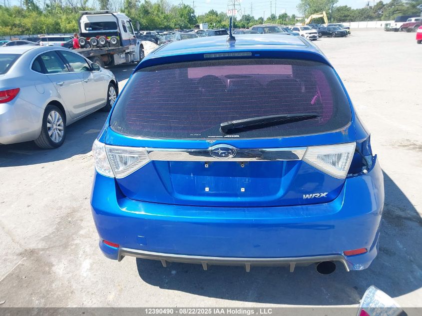 2008 Subaru Impreza Wrx Premium VIN: JF1GH75668G828334 Lot: 12390490