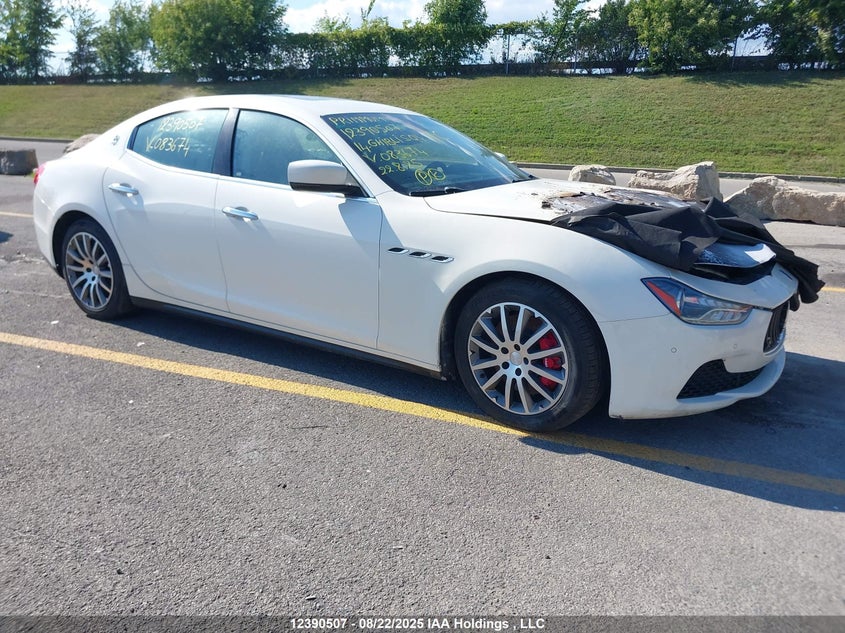 ZAM57RTA5E1083674 2014 Maserati Ghibli S Q4 auction photo 1