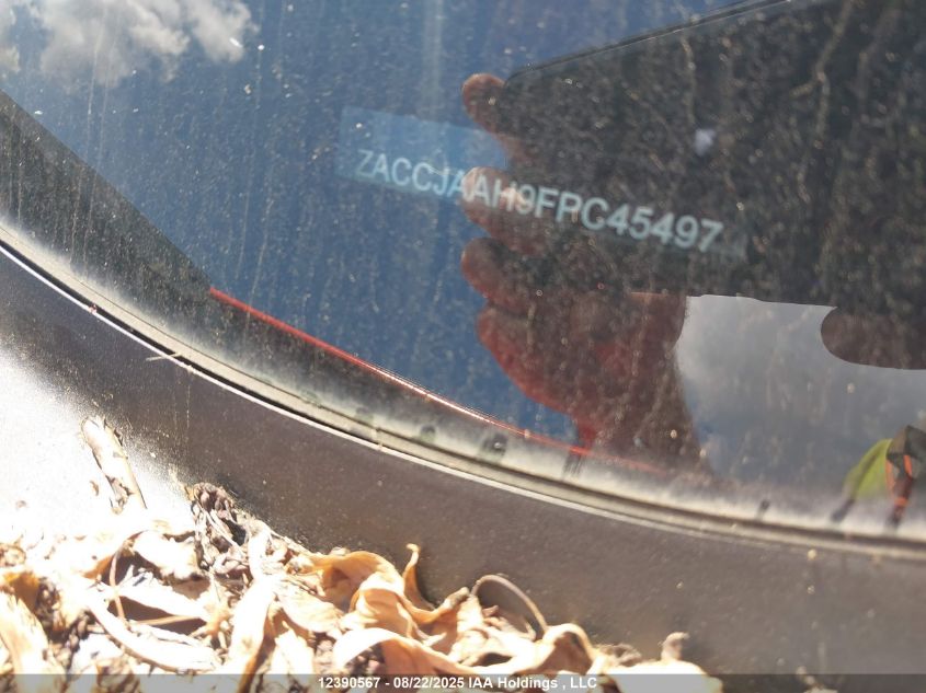 2015 Jeep Renegade Sport VIN: ZACCJAAH9FPC45497 Lot: 12390567