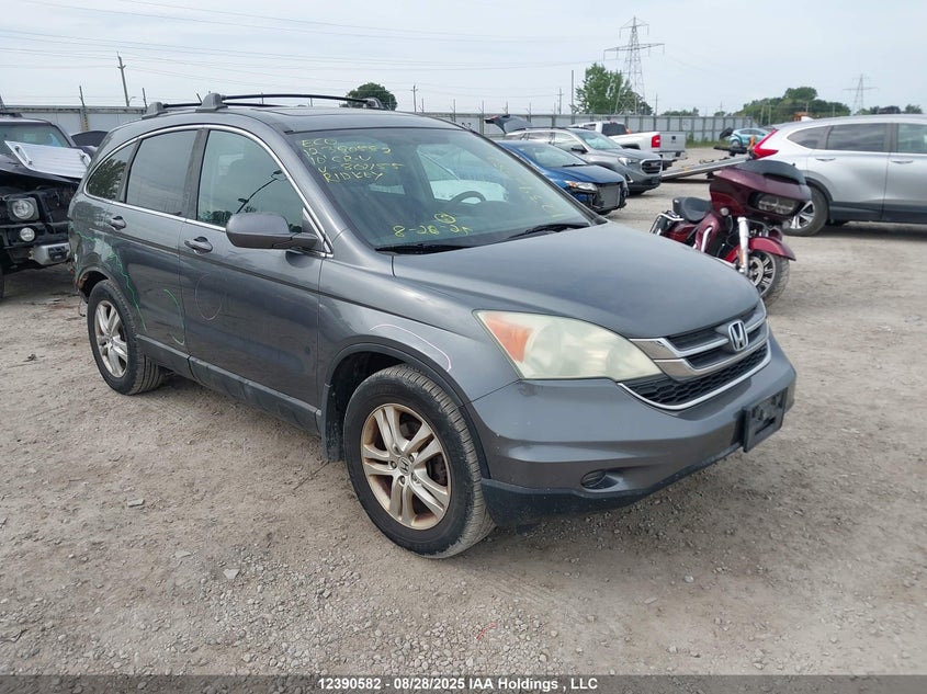 5J6RE4H58AL801155 2010 Honda Cr-V Ex auction photo 1
