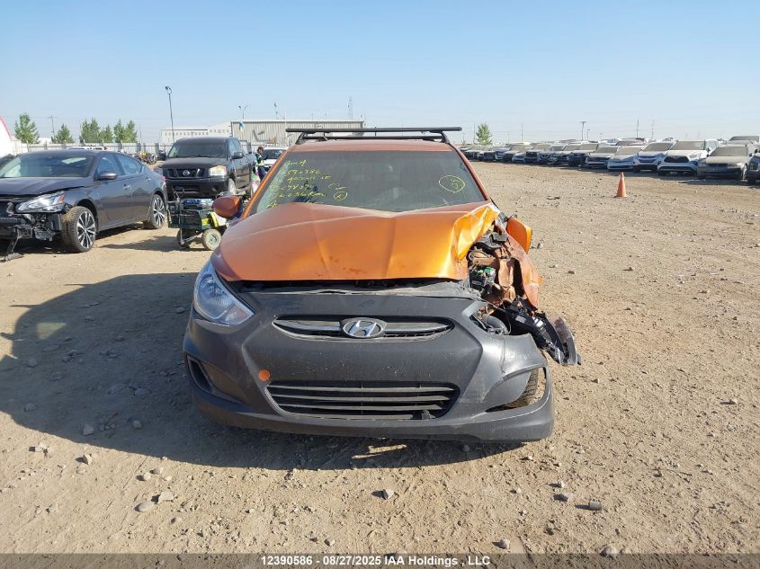 2016 Hyundai Accent Se VIN: KMHCT5AEXGU298390 Lot: 12390586