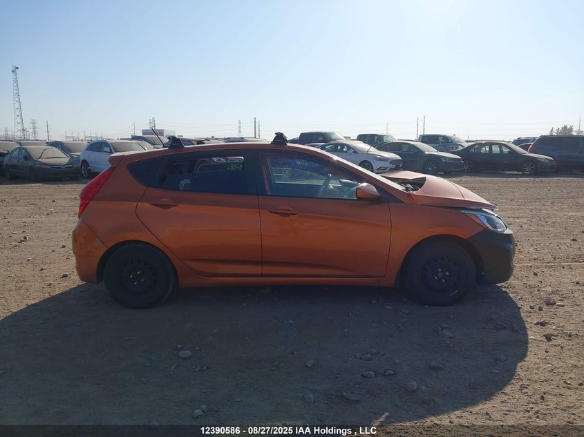 2016 Hyundai Accent Se VIN: KMHCT5AEXGU298390 Lot: 12390586