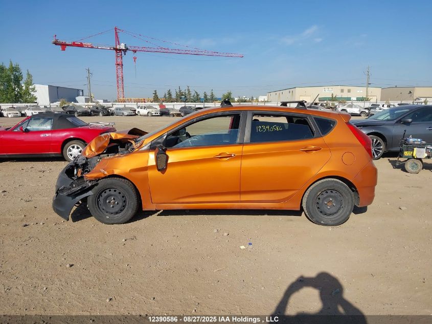 2016 Hyundai Accent Se VIN: KMHCT5AEXGU298390 Lot: 12390586