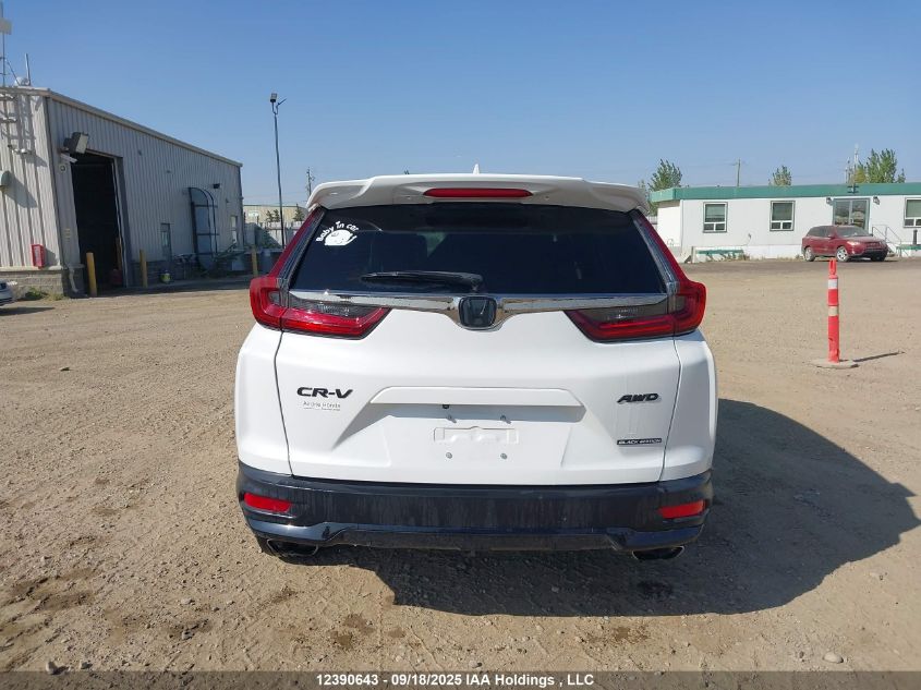 2022 Honda Cr-V Touring VIN: 2HKRW2H95NH224508 Lot: 12390643