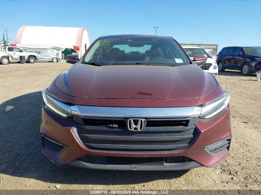 2019 Honda Insight Touring VIN: 19XZE4F75KE400361 Lot: 12390715
