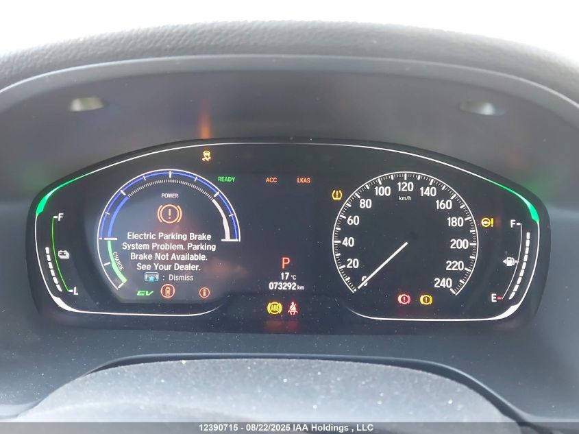 2019 Honda Insight Touring VIN: 19XZE4F75KE400361 Lot: 12390715