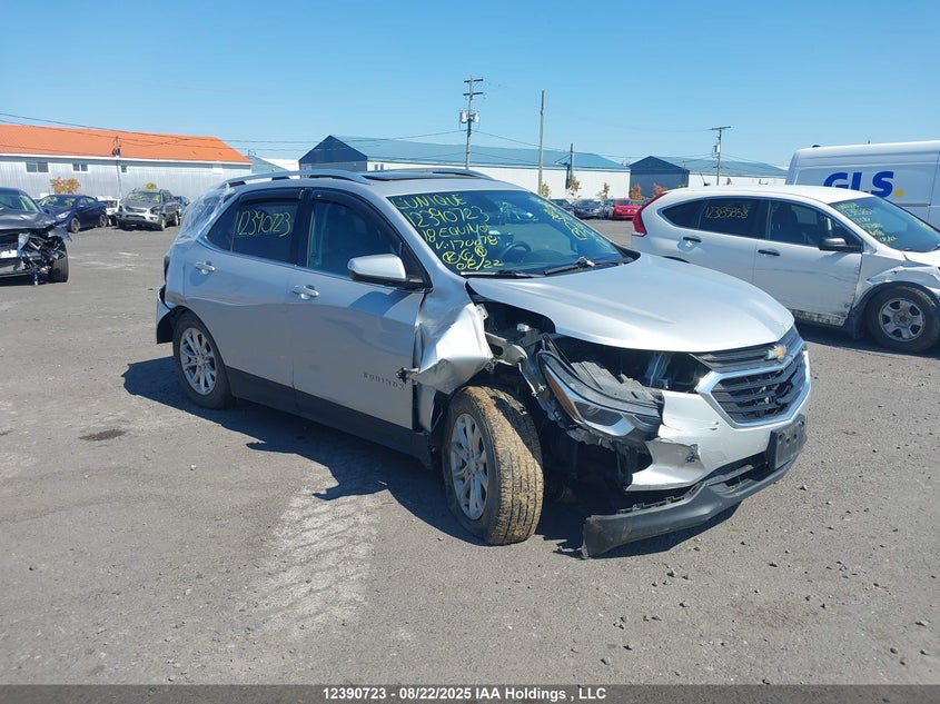 2GNAXSEV7J6170078 2018 Chevrolet Equinox 1Lt auction photo 1