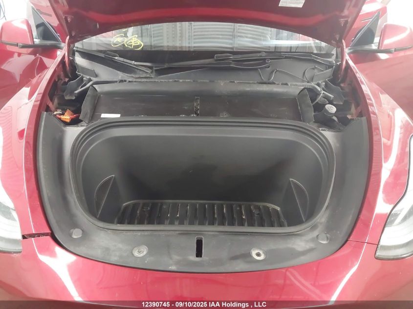 2024 Tesla Model Y VIN: 7SAYGDEE6RF204801 Lot: 12390745