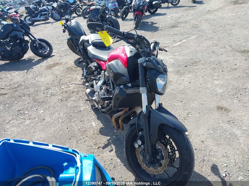 JYARM06N9FA000110 2015 Yamaha Fz07 auction photo 1