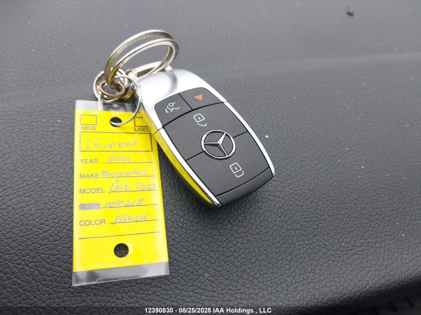 2021 Mercedes-Benz Glb 250 4Matic VIN: W1N4M4HB8MW108218 Lot: 12390830