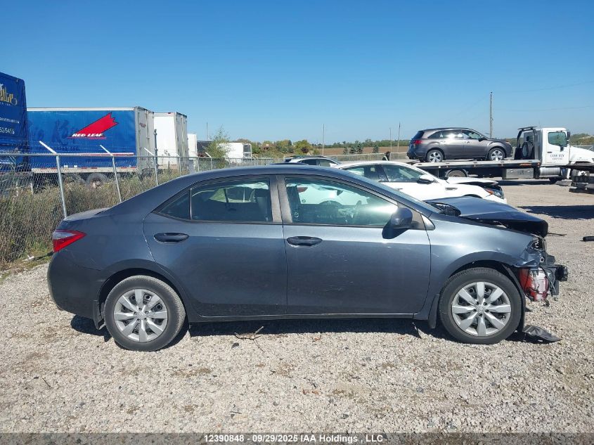 2016 Toyota Corolla L/Le/Le Pls/Prm/S/S Pls VIN: 2T1BURHE9GC580155 Lot: 12390848