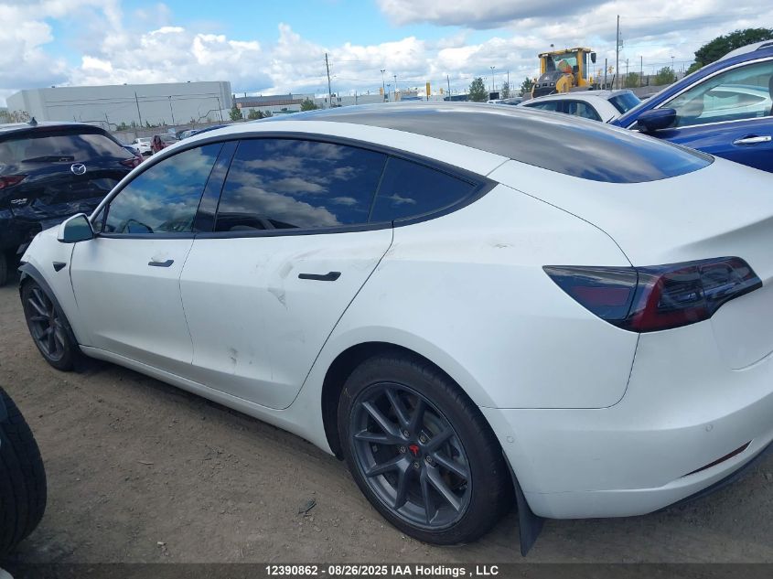2022 Tesla Model 3 Rwd/Standard Range VIN: 5YJ3E1EA2NF154983 Lot: 12390862