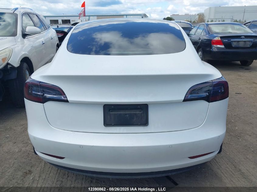 2022 Tesla Model 3 Rwd/Standard Range VIN: 5YJ3E1EA2NF154983 Lot: 12390862