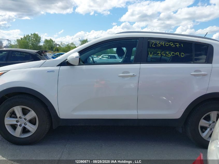 2015 Kia Sportage VIN: KNDPBCAC5F7753090 Lot: 12390871