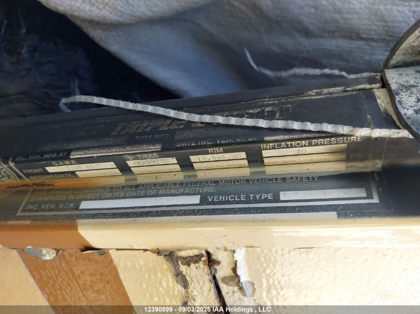 1986 GMC Motor Home Chassis P3500 VIN: 1GDKP37W4G3501686 Lot: 12390899