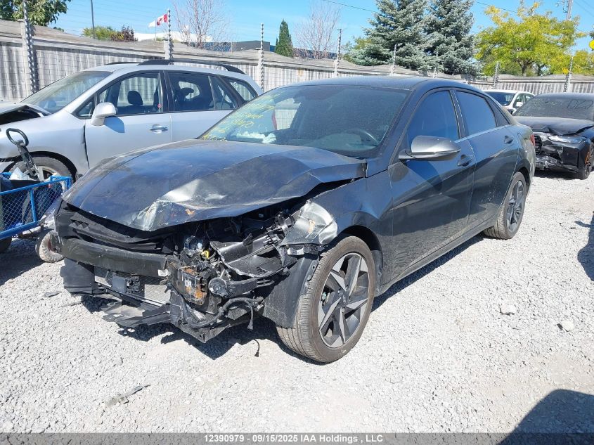 2023 Hyundai Elantra VIN: KMHLN4AG3PU590470 Lot: 12390979