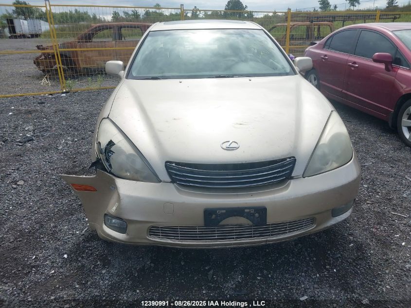 2004 Lexus Es 330 VIN: JTHBA30G245023176 Lot: 12390991