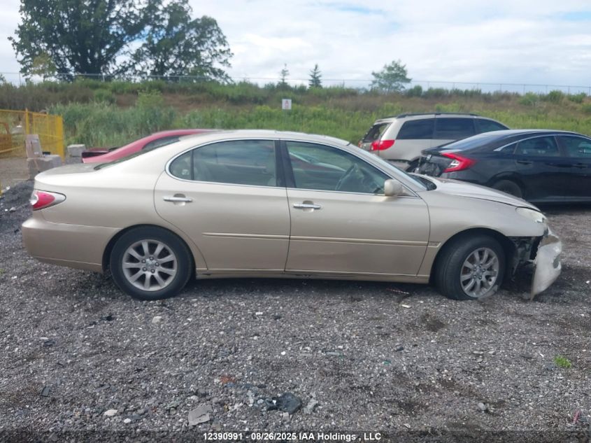 2004 Lexus Es 330 VIN: JTHBA30G245023176 Lot: 12390991