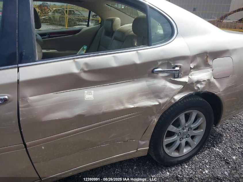 2004 Lexus Es 330 VIN: JTHBA30G245023176 Lot: 12390991