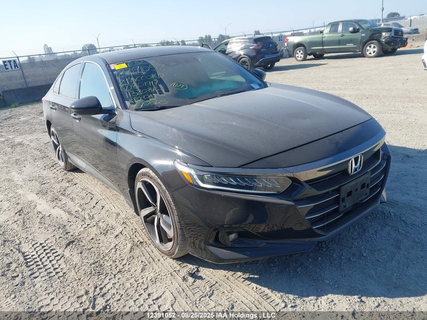 1HGCV1F33MA801917 2021 Honda Accord Sport auction photo 1