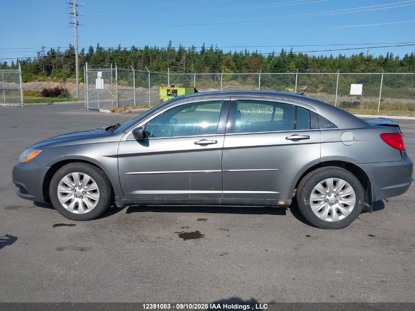 2013 Chrysler 200 Lx VIN: 1C3CCBAB1DN513092 Lot: 12391083