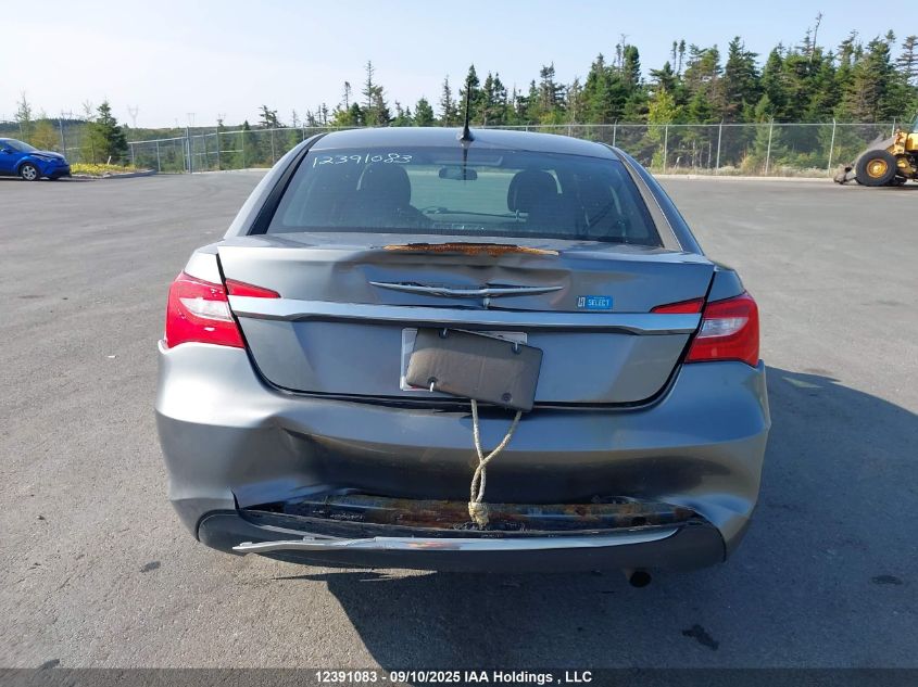 2013 Chrysler 200 Lx VIN: 1C3CCBAB1DN513092 Lot: 12391083