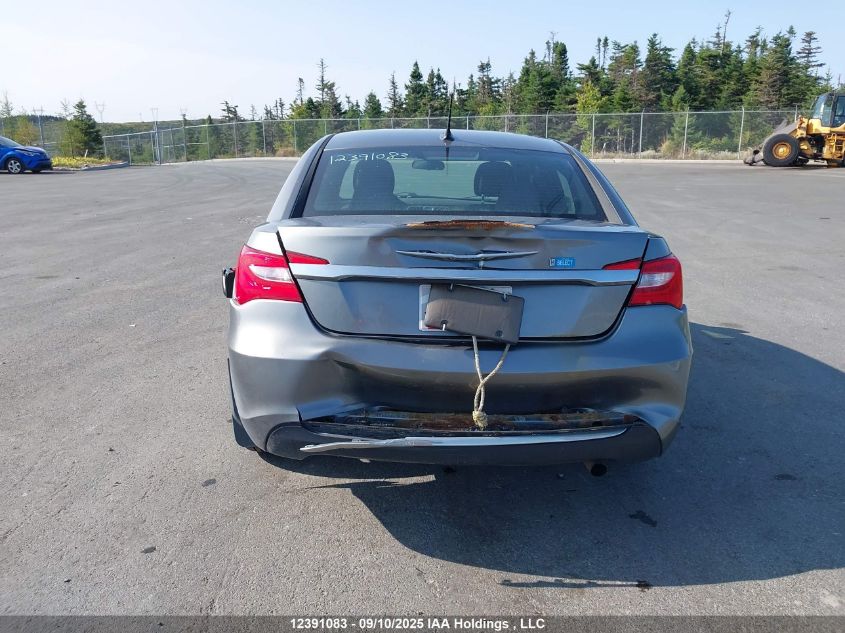 2013 Chrysler 200 Lx VIN: 1C3CCBAB1DN513092 Lot: 12391083