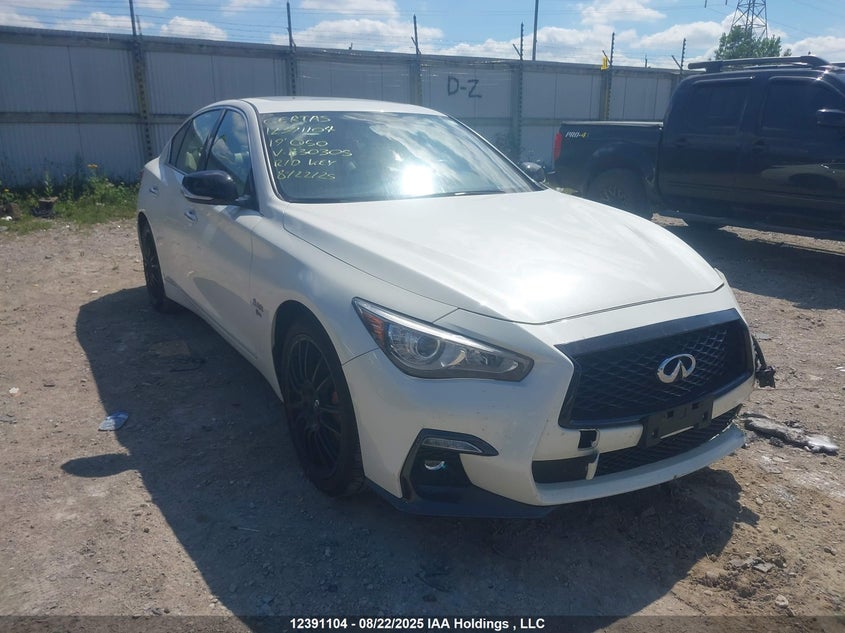 JN1FV7AR6KM830305 2019 Infiniti Q50 Red Sport 400 auction photo 1