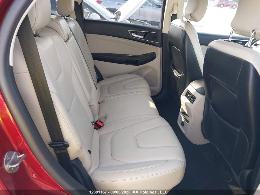 2015 Ford Edge Titanium VIN: 2FMTK4K82FBB53497 Lot: 12391167