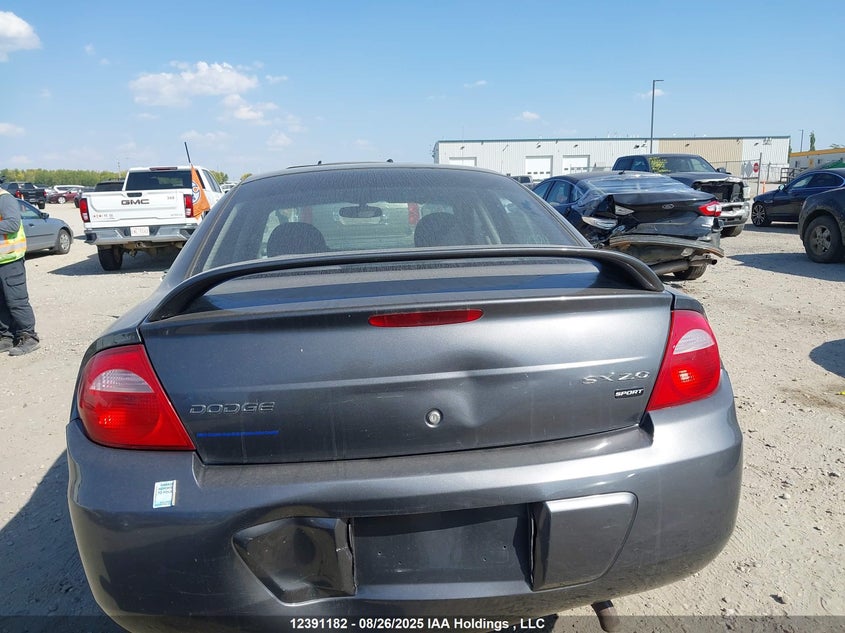 2003 Dodge Sx 2.0 VIN: 1B3ES56C63D207750 Lot: 12391182