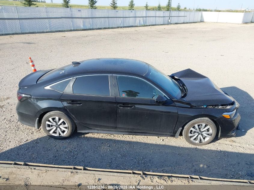 2022 Honda Civic Lx VIN: 2HGFE2F27NH121077 Lot: 12391236