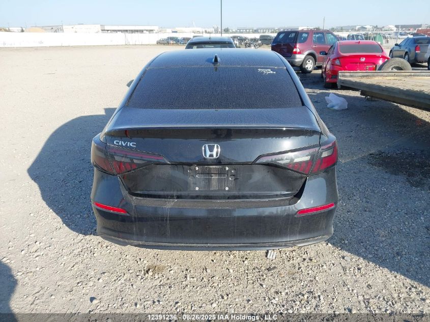 2022 Honda Civic Lx VIN: 2HGFE2F27NH121077 Lot: 12391236