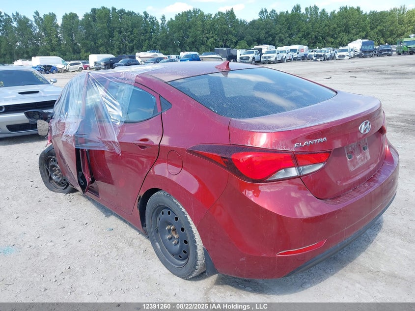 5NPDH4AE7EH479149 2014 HYUNDAI ELANTRA photo no. 3