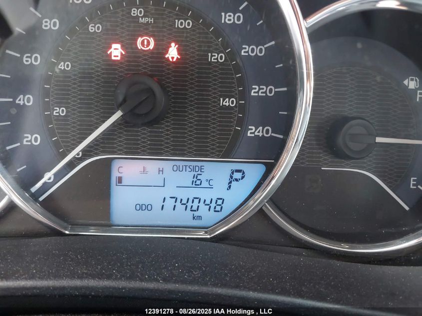 2016 Toyota Corolla Le VIN: 2T1BURHE6GC736927 Lot: 12391278