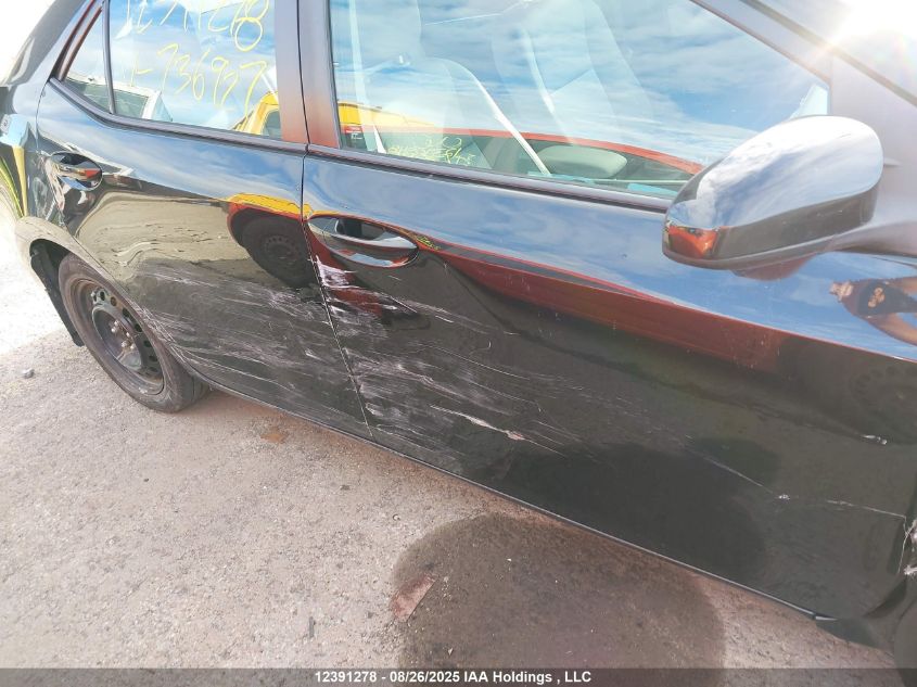 2016 Toyota Corolla Le VIN: 2T1BURHE6GC736927 Lot: 12391278