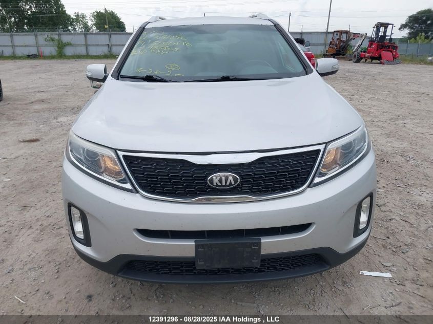 2014 Kia Sorento Lx V6 VIN: 5XYKTDA70EG485809 Lot: 12391296