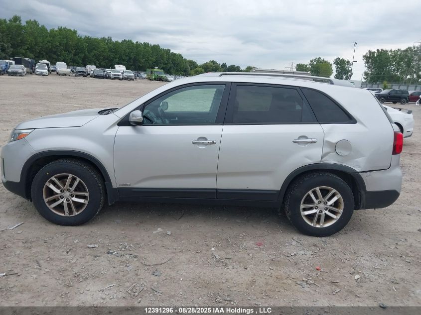 2014 Kia Sorento Lx V6 VIN: 5XYKTDA70EG485809 Lot: 12391296