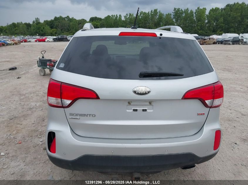 2014 Kia Sorento Lx V6 VIN: 5XYKTDA70EG485809 Lot: 12391296