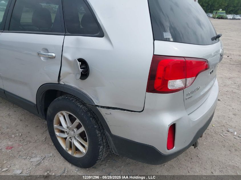 2014 Kia Sorento Lx V6 VIN: 5XYKTDA70EG485809 Lot: 12391296
