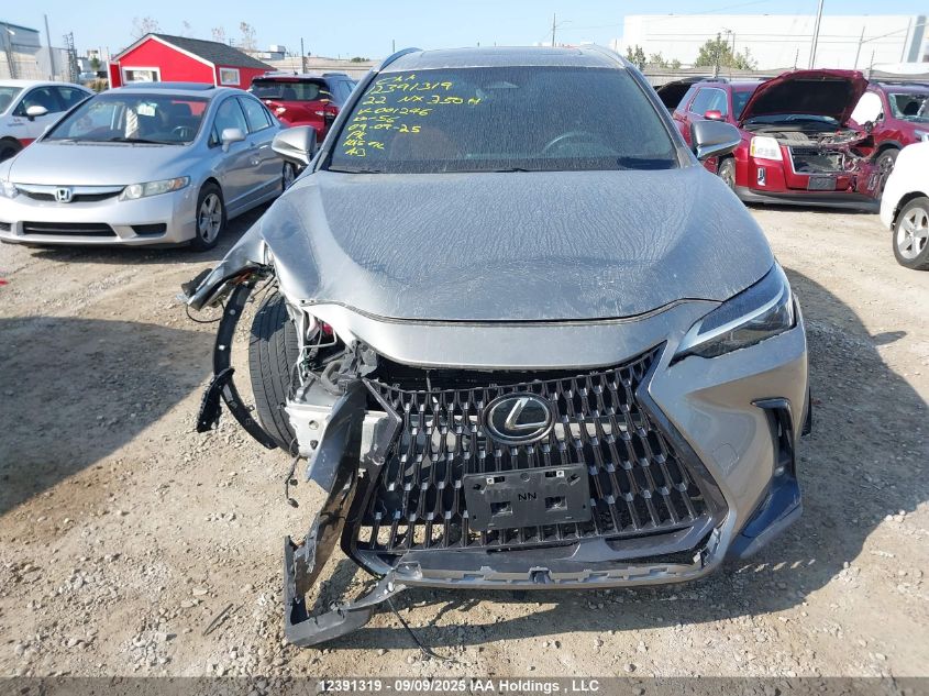 2022 Lexus Nx 350H 350H VIN: 2T2GKCEZXNC001246 Lot: 12391319