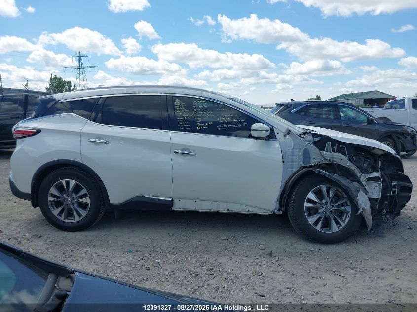 2018 Nissan Murano Midnight Edition/Platinum/Sl/Sv VIN: 5N1AZ2MH1JN141231 Lot: 12391327