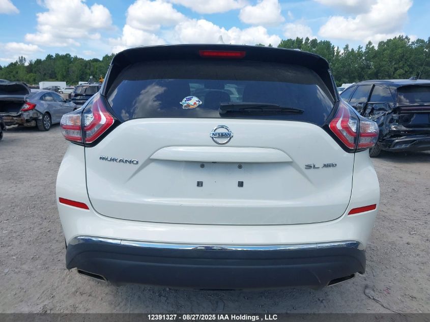 2018 Nissan Murano Midnight Edition/Platinum/Sl/Sv VIN: 5N1AZ2MH1JN141231 Lot: 12391327