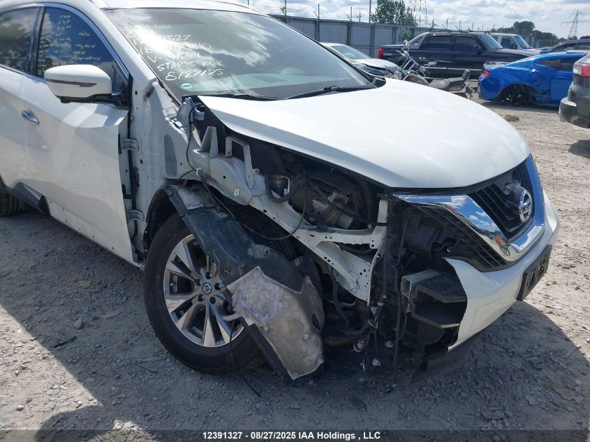 2018 Nissan Murano Midnight Edition/Platinum/Sl/Sv VIN: 5N1AZ2MH1JN141231 Lot: 12391327