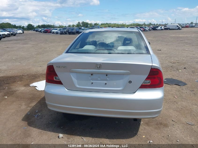 2001 Honda Civic Lx VIN: 1HGEM22511L812035 Lot: 12391346