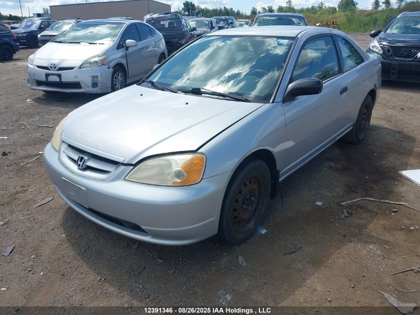 2001 Honda Civic Lx VIN: 1HGEM22511L812035 Lot: 12391346