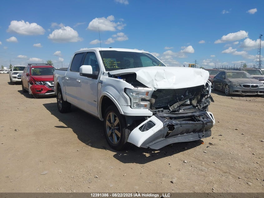 1FTEW1EG4FFC39346 2015 Ford F-150 Lariat auction photo 1