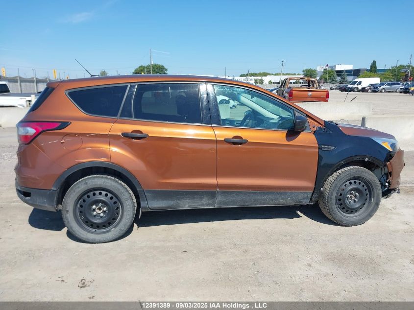 2017 Ford Escape S VIN: 1FMCU0F75HUD13289 Lot: 12391389