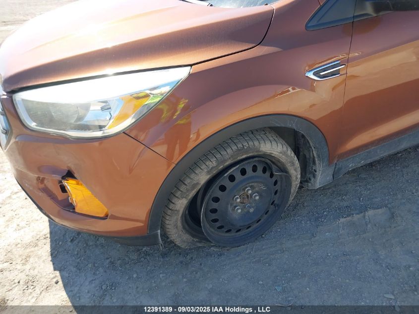 2017 Ford Escape S VIN: 1FMCU0F75HUD13289 Lot: 12391389