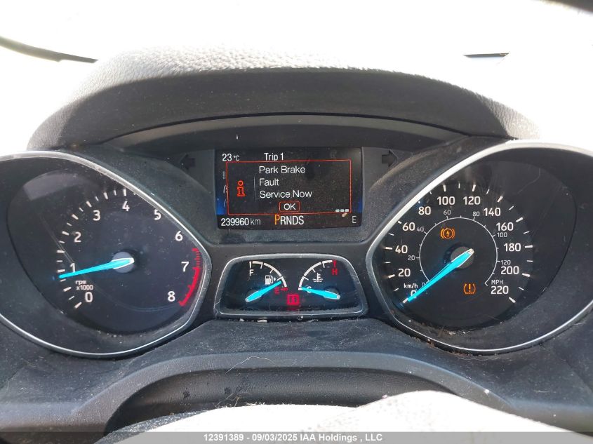 2017 Ford Escape S VIN: 1FMCU0F75HUD13289 Lot: 12391389