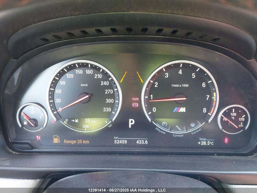 2016 BMW M5 VIN: WBSFV9C58GD595456 Lot: 12391414